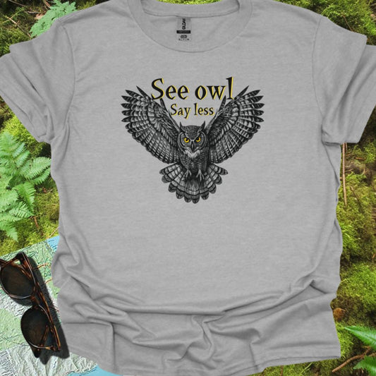 See Owl T-shirt tijdloos