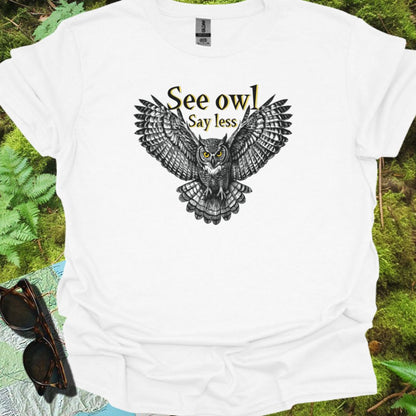 See Owl T-shirt tijdloos