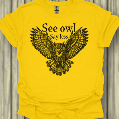 See Owl T-shirt tendance