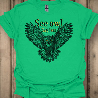 See Owl T-shirt tendance