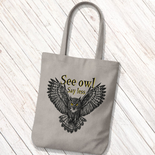 Tote Bag See Owl