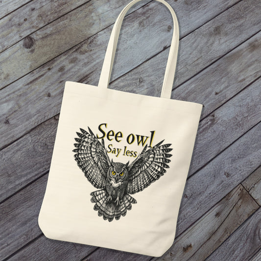 Tote Bag See Owl