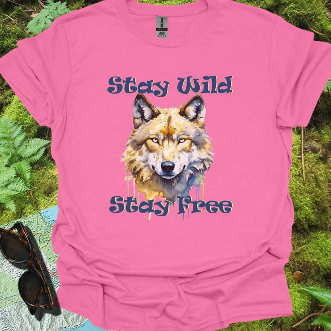Stay Wild Stay Free T-shirt trendy