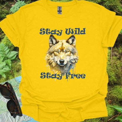 Stay Wild Stay Free T-shirt trendy