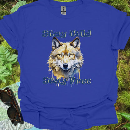 Stay Wild Stay Free T-shirt trendy