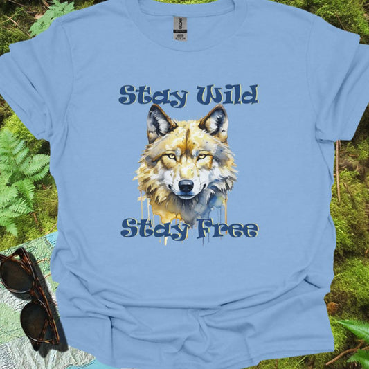 Stay Wild Stay Free T-shirt trendy