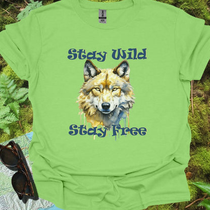 Stay Wild Stay Free T-shirt trendy