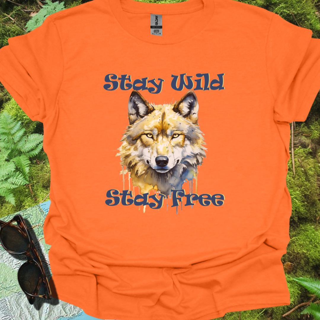 Stay Wild Stay Free T-shirt trendy