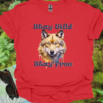 Stay Wild Stay Free T-shirt trendy