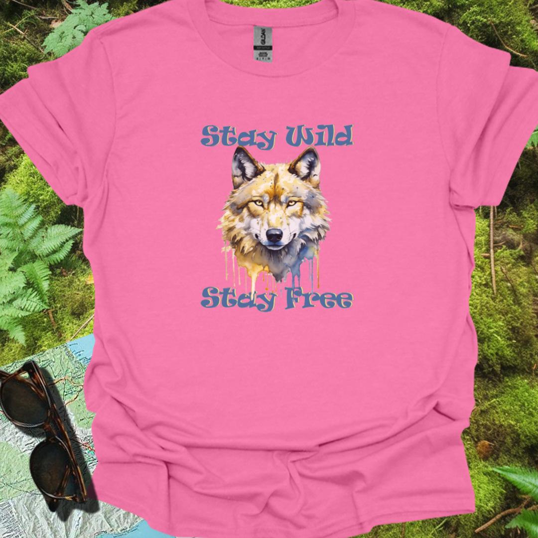Stay Wild Stay Free T-shirt trendy