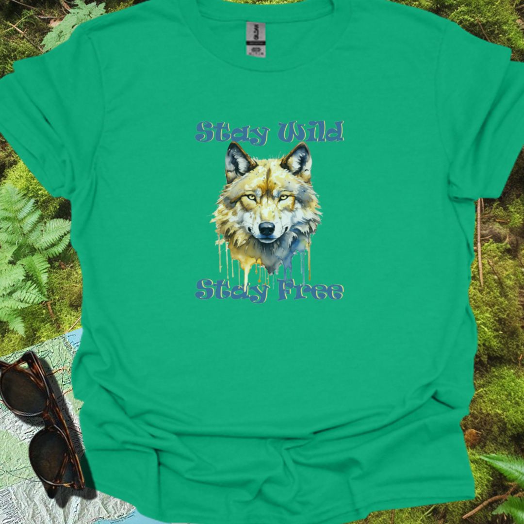 Stay Wild Stay Free T-shirt trendy
