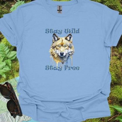 Stay Wild Stay Free T-shirt trendy