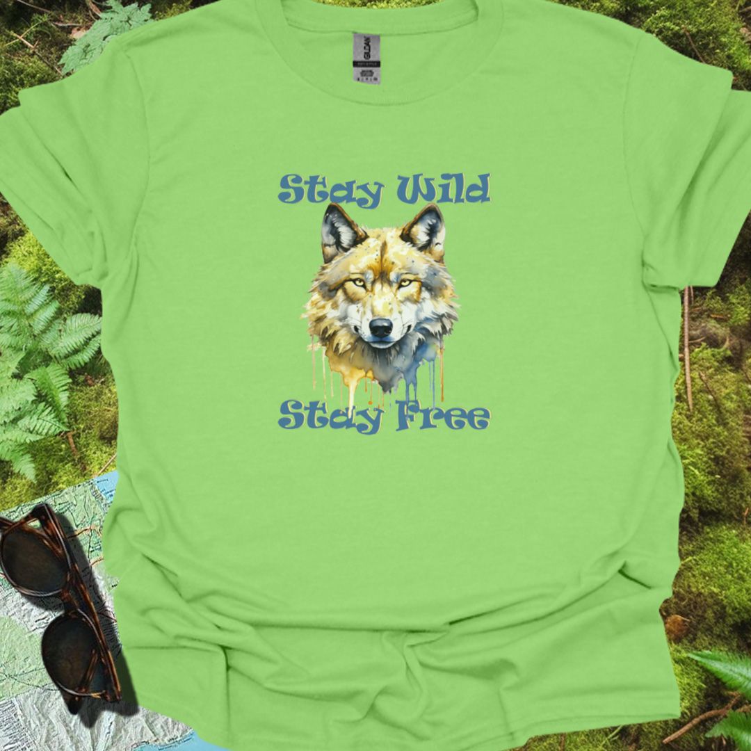 Stay Wild Stay Free T-shirt trendy