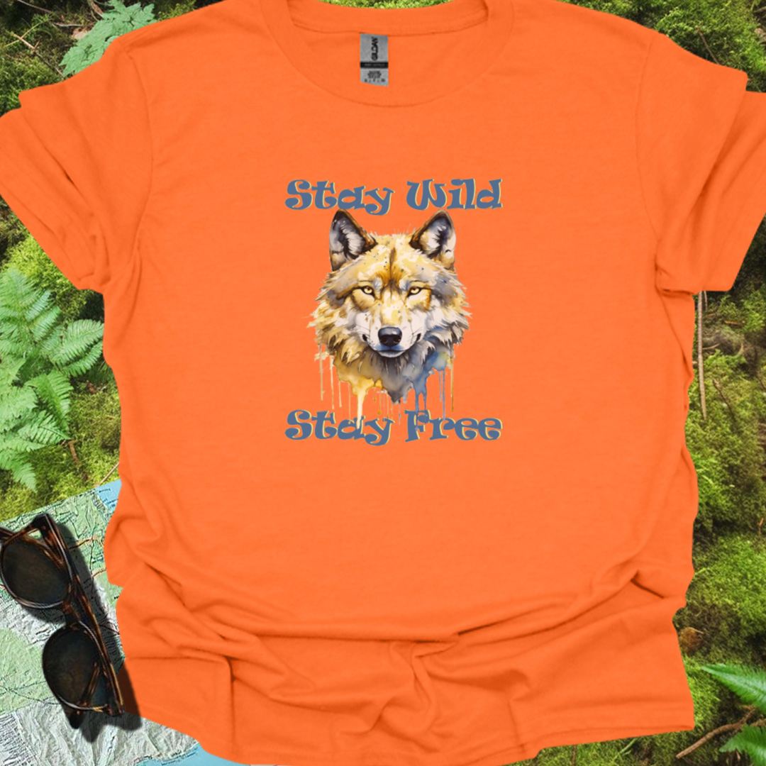 Stay Wild Stay Free T-shirt trendy
