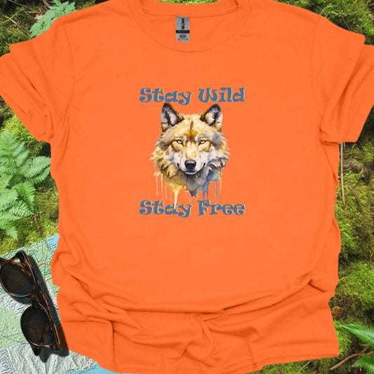 Stay Wild Stay Free T-shirt trendy