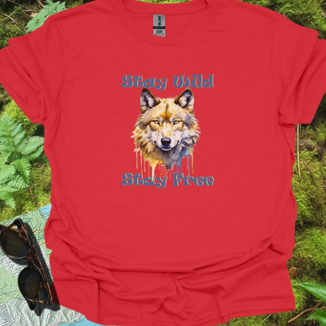 Stay Wild Stay Free T-shirt trendy