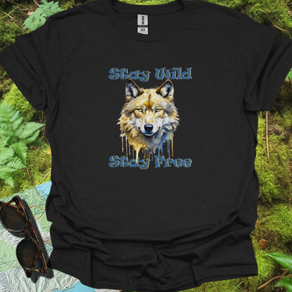 Stay Wild Stay Free T-shirt tijdloos