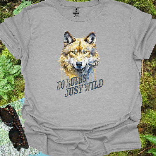 No Rules Just Wild T-shirt tijdloos