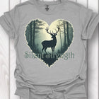 Silent Strength T-shirt tijdloos