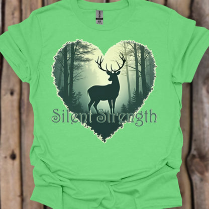 Silent Strength trendy T-shirt 