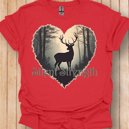 Silent Strength trendy T-shirt 