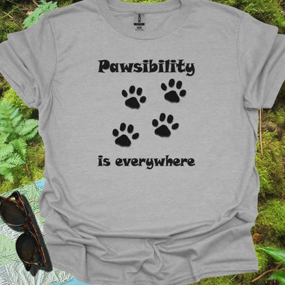 Pawsibility is Everywhere T-shirt tijdloos
