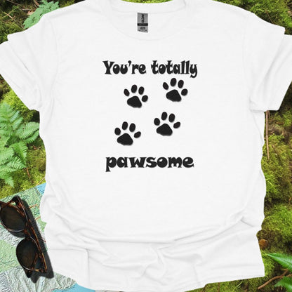 You're Totally Pawsome T-shirt tijdloos