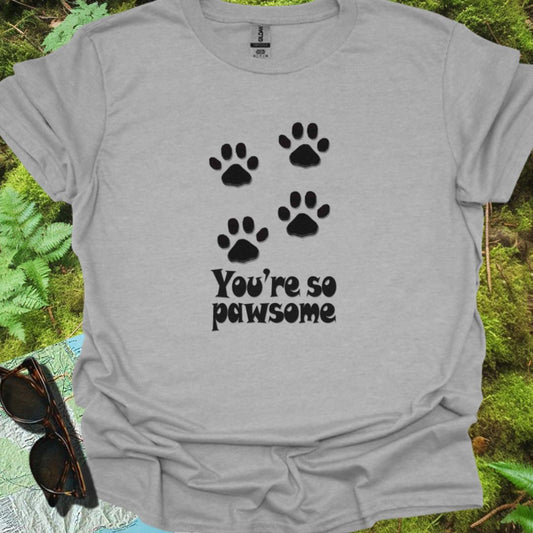 You're so Pawsome T-shirt tijdloos