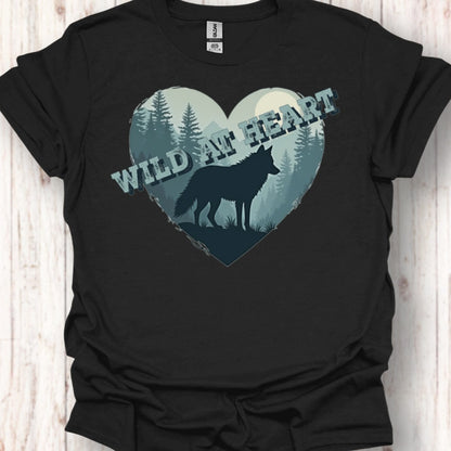 Wild at Heart Wolf T-shirt tijdloos