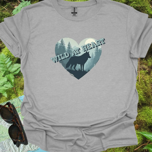 Wild at Heart Wolf T-shirt tijdloos