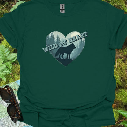 Wild at Heart Wolf T-shirt tijdloos