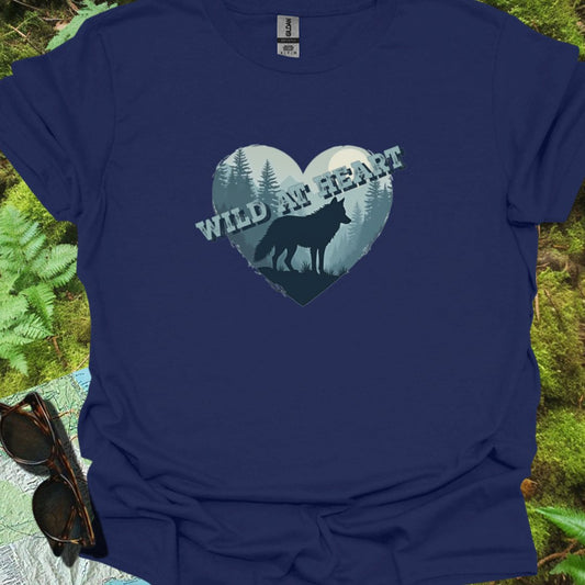 Wild at Heart Wolf T-shirt tijdloos