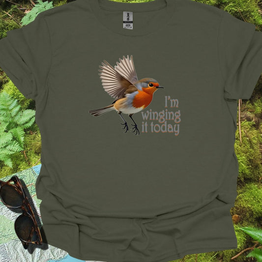 I'm Winging It T-shirt tijdloos