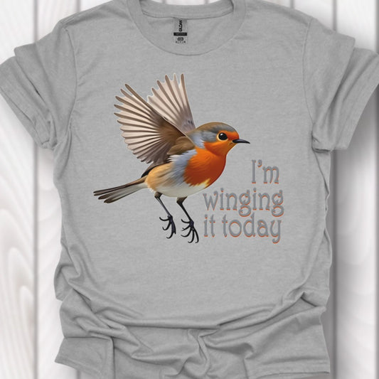 I'm Winging It T-shirt tijdloos