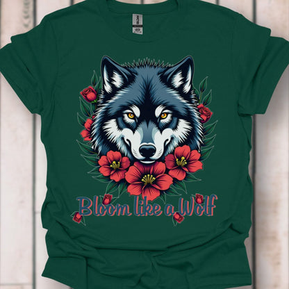 Bloom like a Wolf T-shirt intemporel