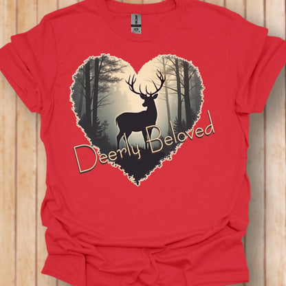Deerly Beloved trendy T-shirt 