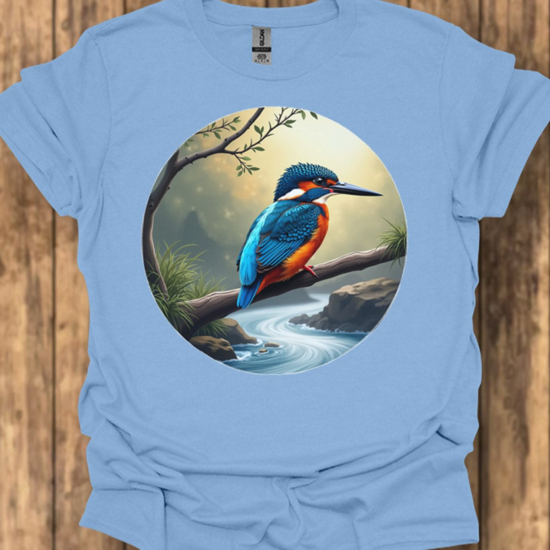 Martin-pêcheur pêcheur T-shirt tendance 