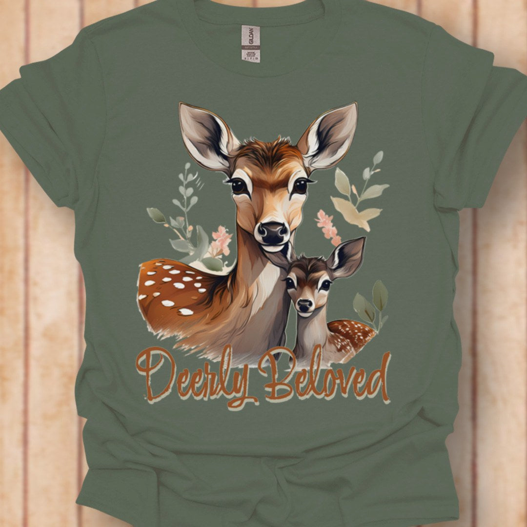 Deerly Beloved Fawn timeless T-shirt 