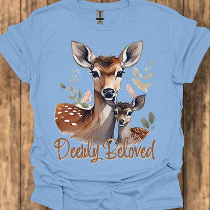 Deerly Beloved Fawn T-shirt trendy