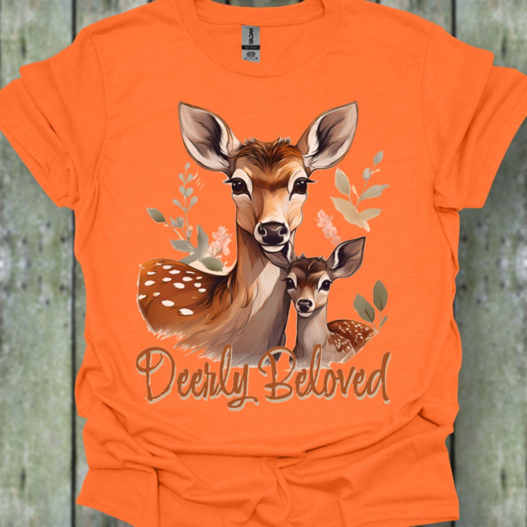 Deerly Beloved Fawn T-shirt trendy