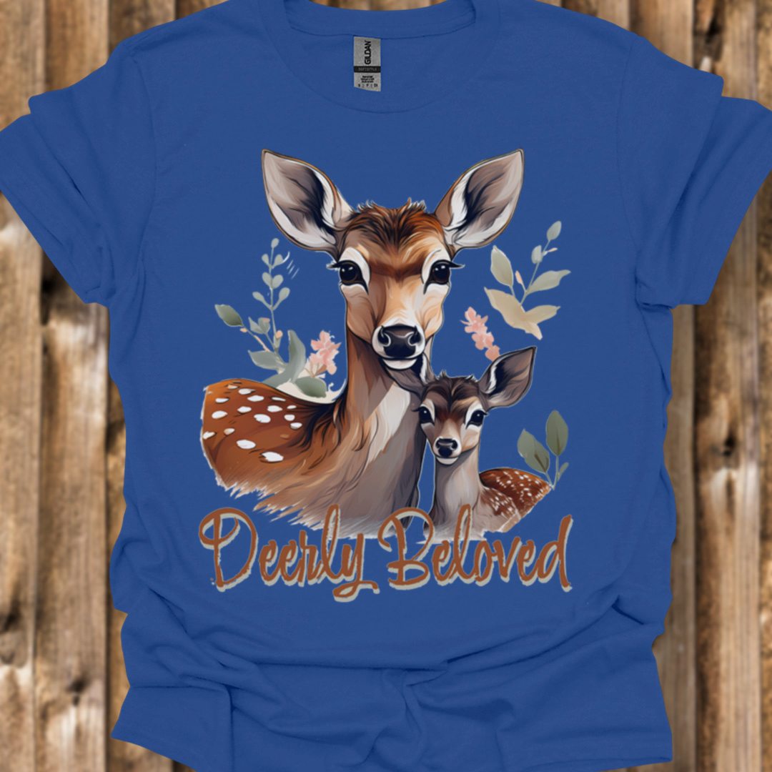 Deerly Beloved Fawn T-shirt trendy