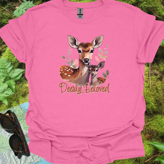 Deerly Beloved Fawn T-shirt trendy