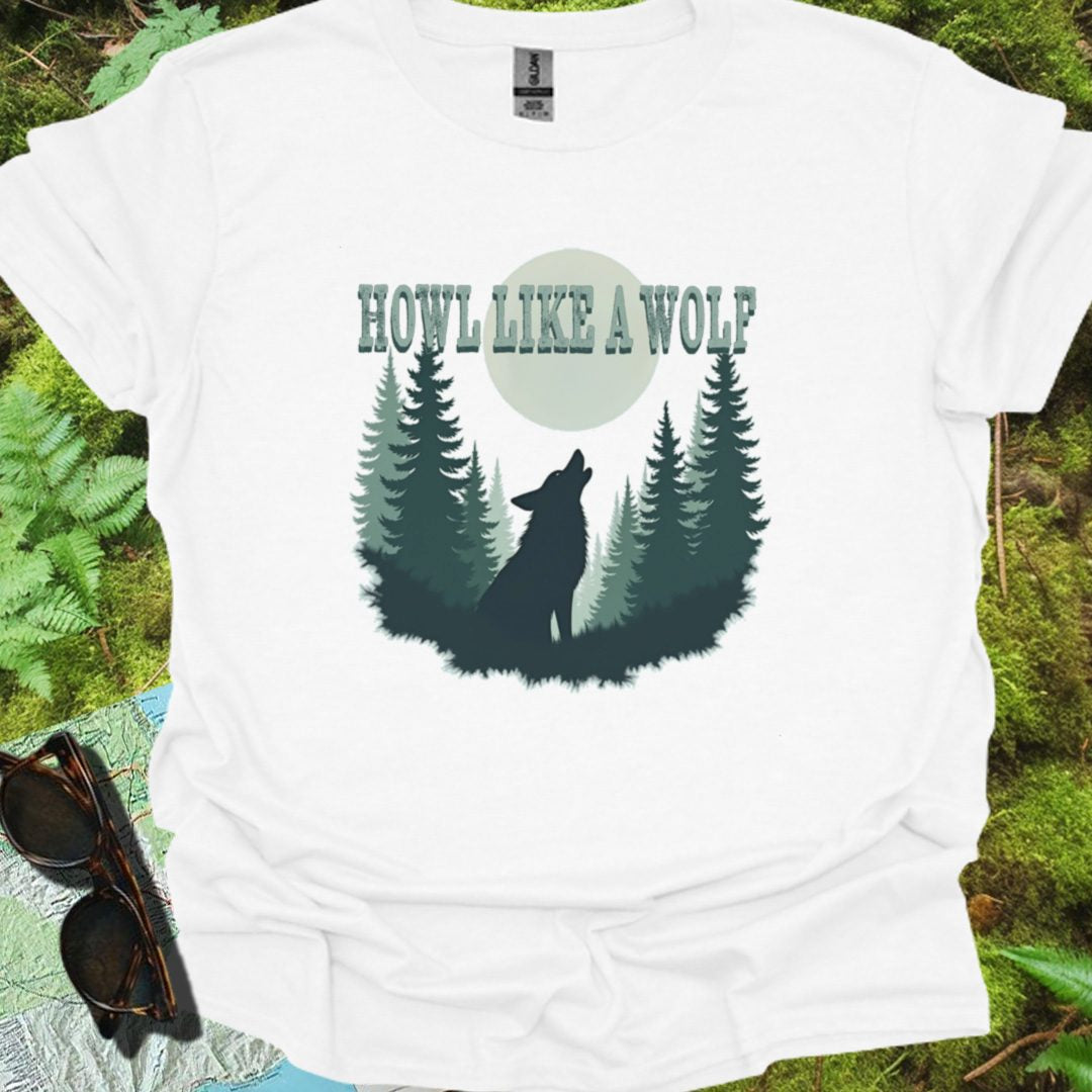 Howl like a Wolf T-shirt tijdloos