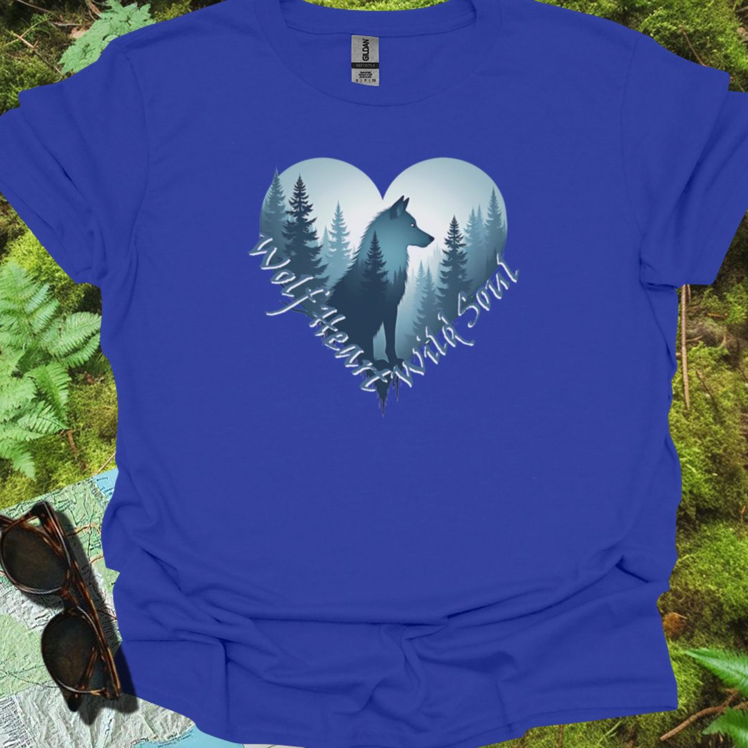 Wolf Heart T-shirt trendy