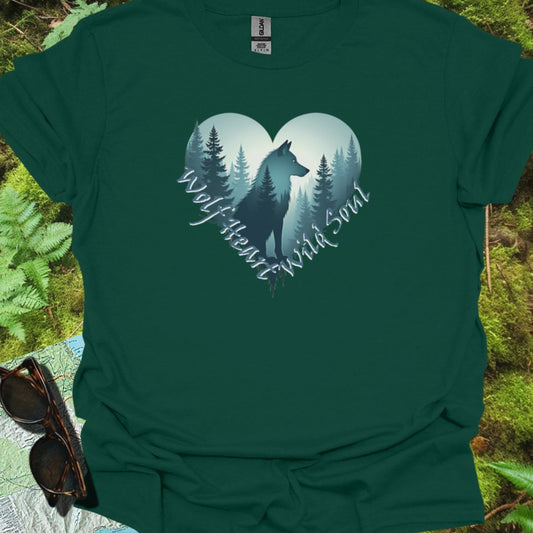 Wolf Heart T-shirt tijdloos