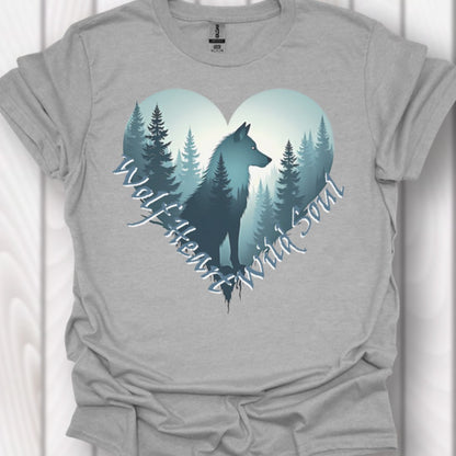 Wolf Heart T-shirt intemporel