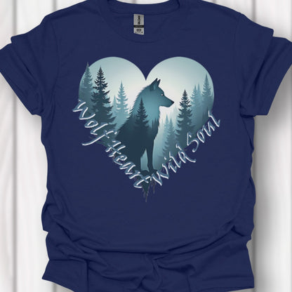 Wolf Heart T-shirt intemporel