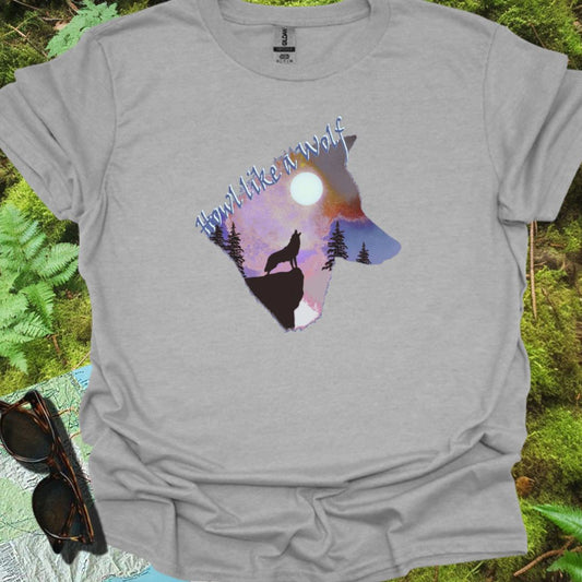 Howling Wolf T-shirt tijdloos