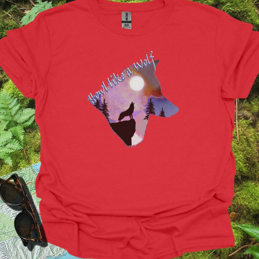 Howling Wolf T-shirt trendy