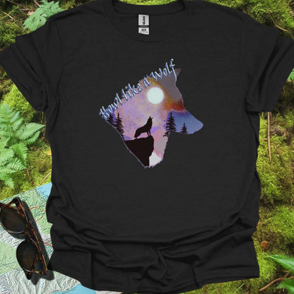 Howling Wolf T-shirt tijdloos